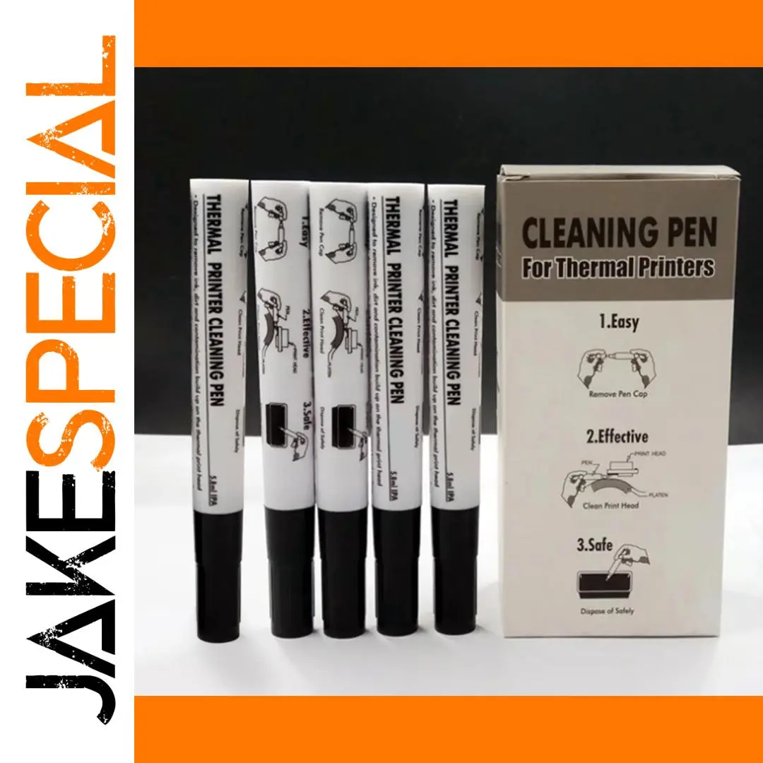 5Pcs Thermal Printer Cleaning Pens Set 1 5Pcs Thermal Printer Cleaning Pens Set