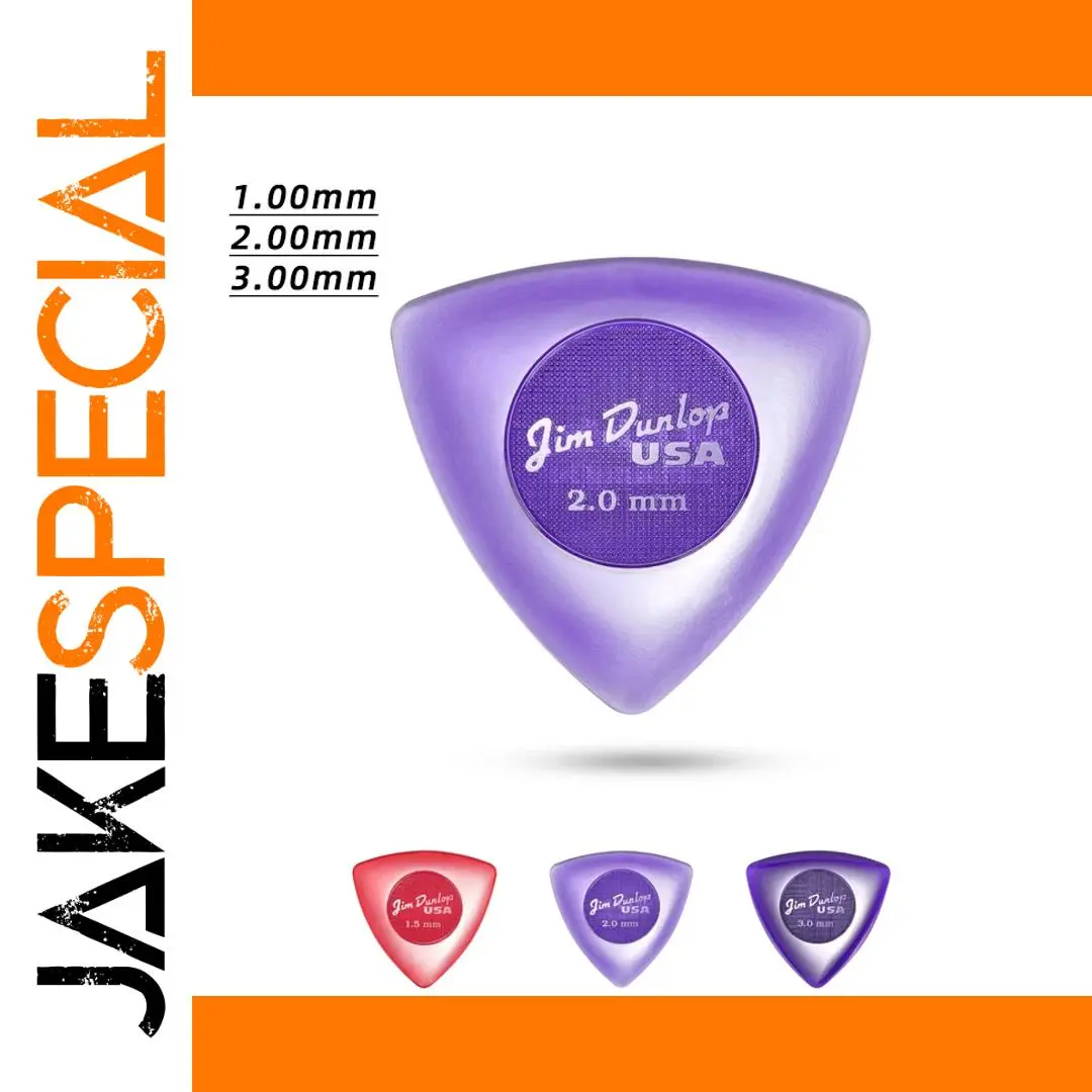 Dunlop Big Triangle Guitar Picks 1.5-3mm 1 Dunlop Big Triangle Guitar Picks 1.5-3mm