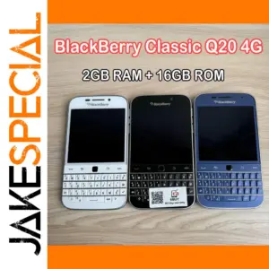 BlackBerry Classic Q20 QWERTY Smartphone Unlocked