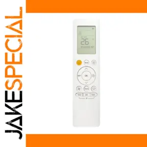 White Remote Control for Midea R06/BGE Air Conditioner