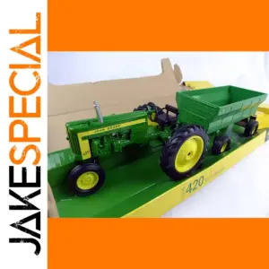 Diecast ERTL 1:16 John Deere 420 Tractor Wagon