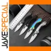 Portable Stainless Steel Folding Knife Tool