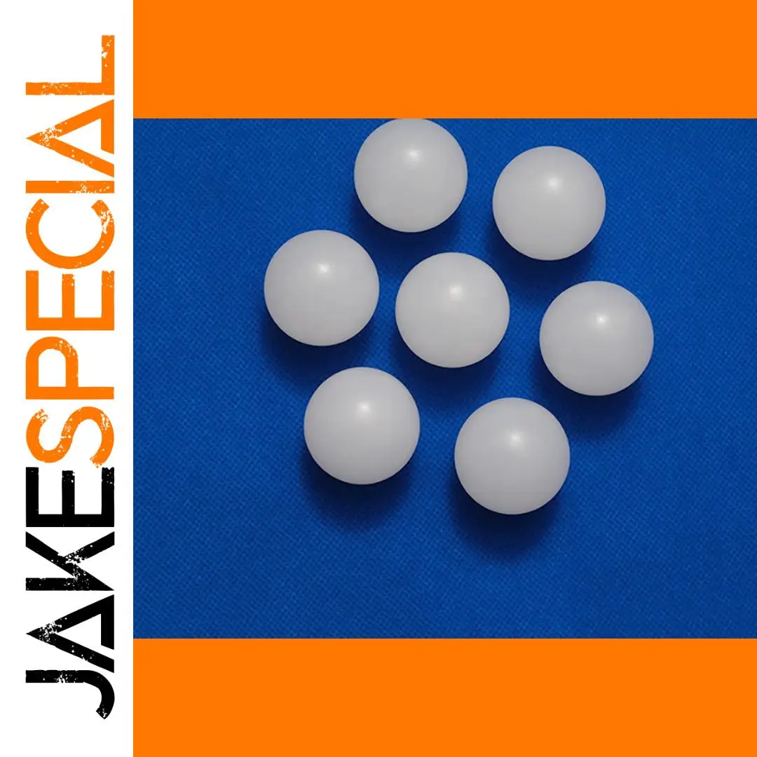 Floating White Polypropylene Plastic Balls 2-50mm 1 Floating White Polypropylene Plastic Balls 2-50mm
