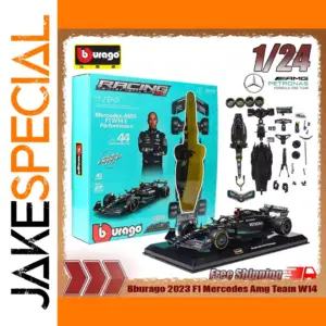 1/24 Bburago 2023 F1 Mercedes Amg W14 Model