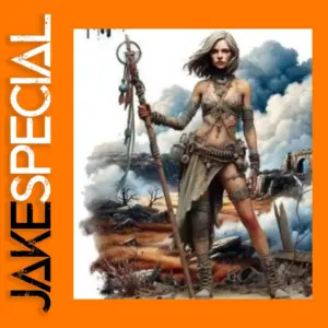 Steampunk Female Warrior Resin Model Kit 1/24
