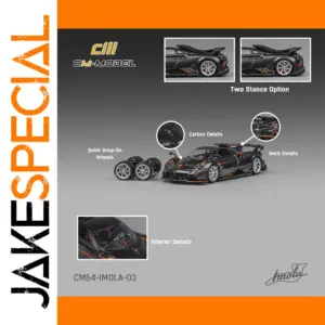 CM Model 1/64 Pagani Imola Diecast Car