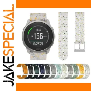 22MM Silicone Strap for Suunto 5 and 9 Peak