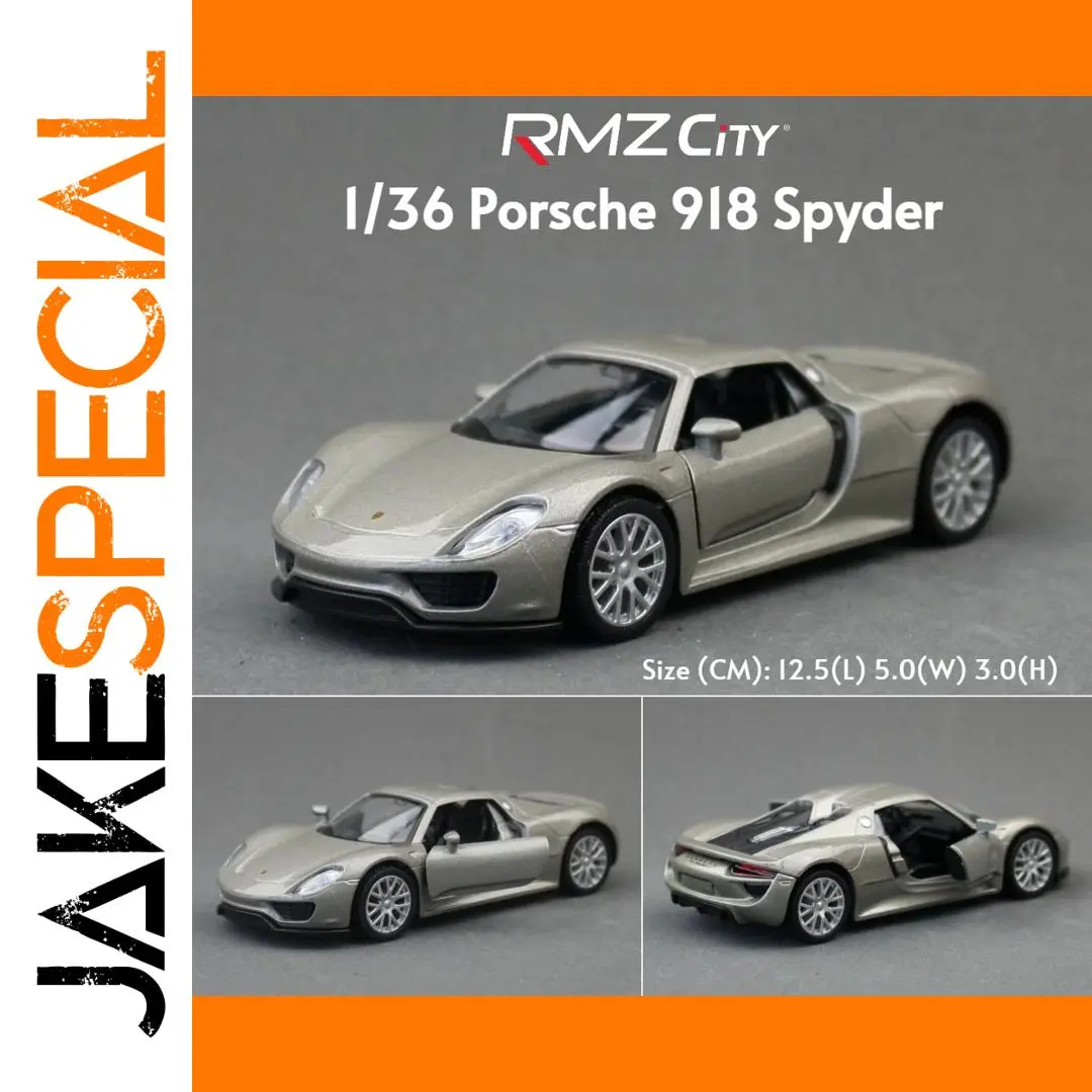 1/36 RMZ City Porsche 918 Spyder Model Car 1 1/36 RMZ City Porsche 918 Spyder Model Car