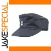 WWII German Officer M43 Wool Field Cap Grey