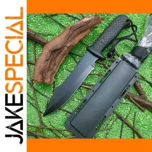 Tactical Stainless Steel Outdoor Knife with Sheath