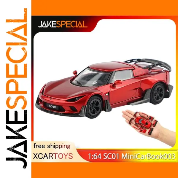 MiniCarBook 003 Alloy Car Set - 3 Diecast Models