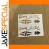 Gibson Gold Headstock Decal Set of 2