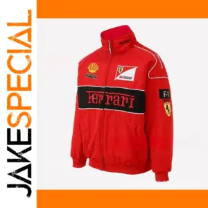 Ferrari Racing Team Sport Jacket with Logos