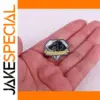 Metal Dog and Diamond Brooch Pins for Adults