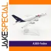 15CM A380 FedEx Alloy Diecast Airplane Model