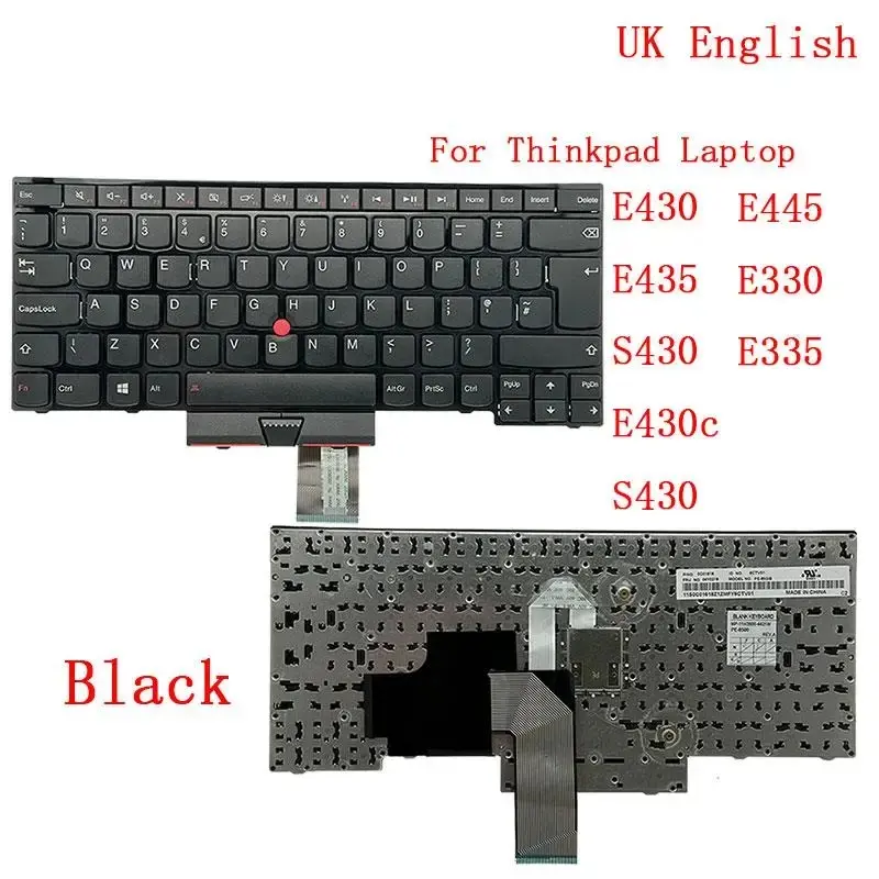 Lenovo Thinkpad E430 E445 UK Keyboard Replacement 11 Lenovo Thinkpad E430 E445 UK Keyboard Replacement - Image 11