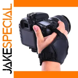 PU Leather Camera Hand Grip for DSLR