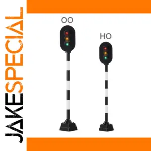 10-Pack OO HO Scale Traffic Signal LEDs with Resistors