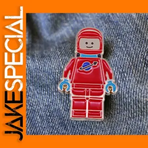Golden Age Legao Man Enamel Pin Unisex Copper