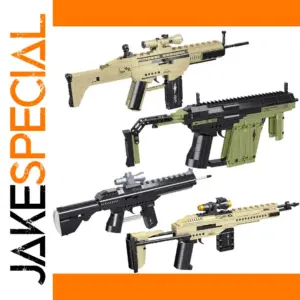 Military Series Desert Eagle Pistol MK14 Building Blocks Set
