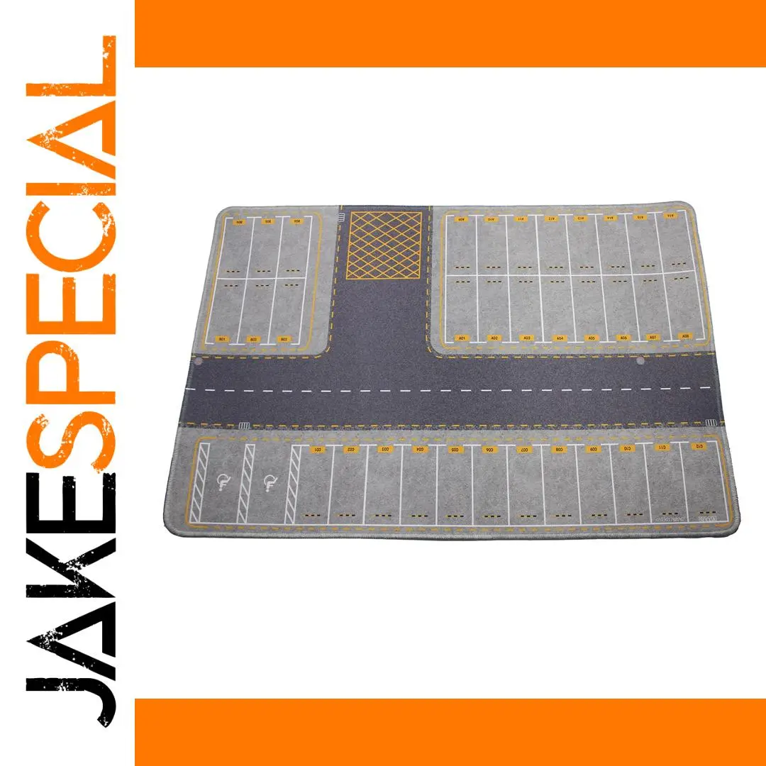 1:64 Scale Parking Lot Play Mat by SOCOA 1 1:64 Scale Parking Lot Play Mat by SOCOA