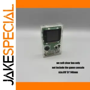 Transparent Display Case for Original Game Boy