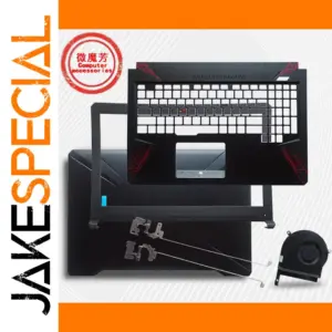 ASUS FX80 LCD Back Cover and Hinges Set