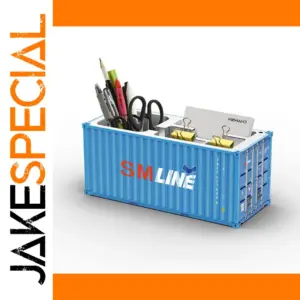 Shipping Container Desk Organizer by NoEnName_Null