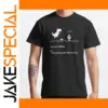 You Are Offline Cartoon Dinosaur T-Shirt Large Size Men