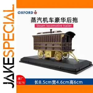 Welly 1/76 Scale Steam Locomotive Trailer Model