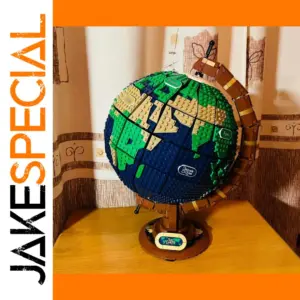 Educational Earth Globe Building Blocks Set
