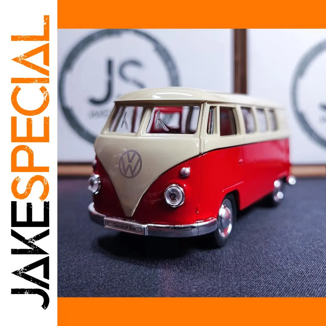 WELLY 1:36 Diecast Volkswagen T1 Bus Model 1 WELLY 1:36 Diecast Volkswagen T1 Bus Model