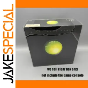 Transparent PET Display Case for Original Xbox