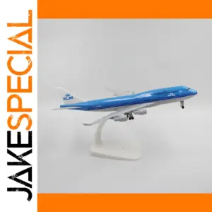 KLM Boeing 747-400 Model Airplane Display