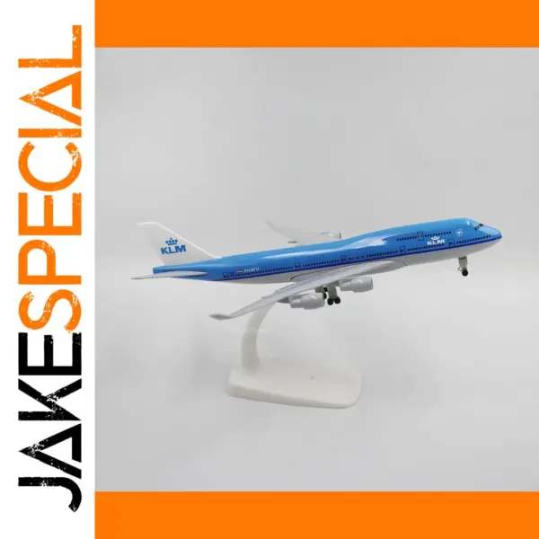 KLM Boeing 747-400 Model Airplane Display