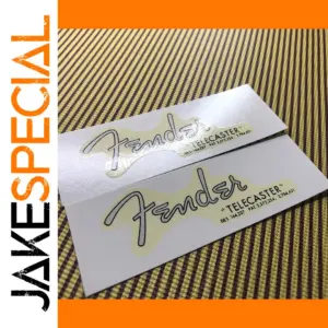 Fender Telecaster Guitar Headstock Decals Set of 2