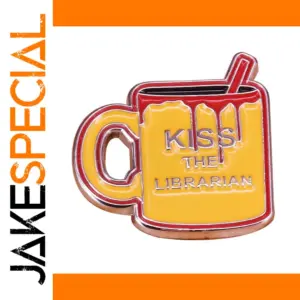 Buffy Vampire Slayer Blood Mug Pin Badge for Superfans