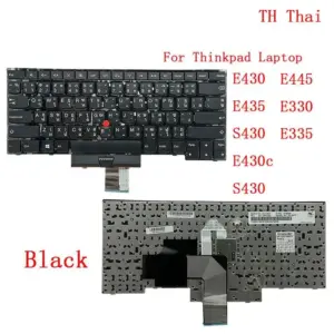 Lenovo Thinkpad E430 E445 UK Keyboard Replacement 30 24a99abb no logo