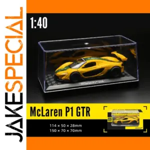 McLaren P1 GTR 1:40 Model with Acrylic Case