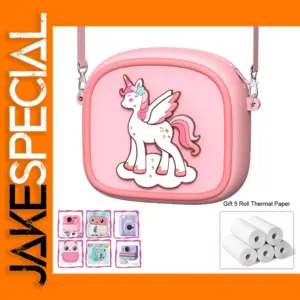 Silicone Kids Camera Storage Bag with Thermal Paper