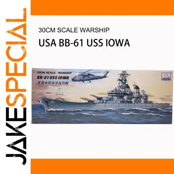 30CM USS Iowa Scale Model by Mini Hobby Models