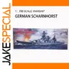 1:700 Scale German Battleship Scharnhorst Model