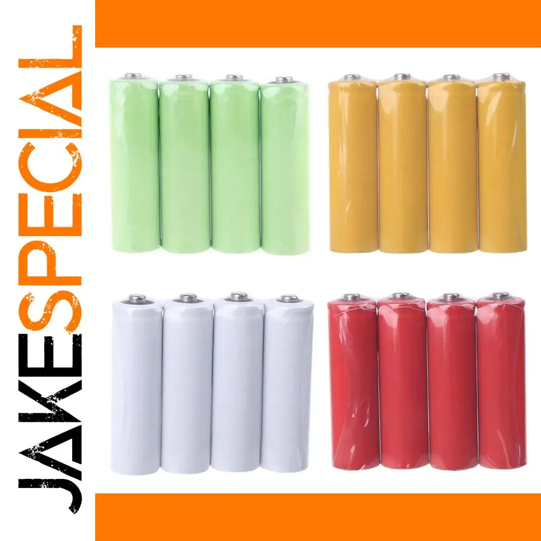 4-Pack AA AAA Dummy Battery Placeholder Cylinders 1 4-Pack AA AAA Dummy Battery Placeholder Cylinders