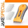 Glass Oven Razor Scraper with Changeable Blade