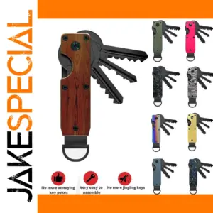Women Men Stainless Steel Key Organizer