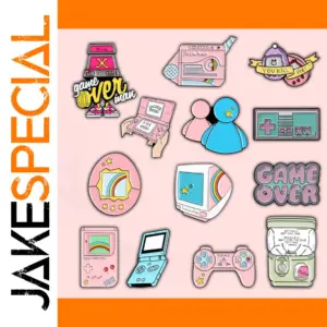 Game Lover Enamel Pin Badge for Collectors