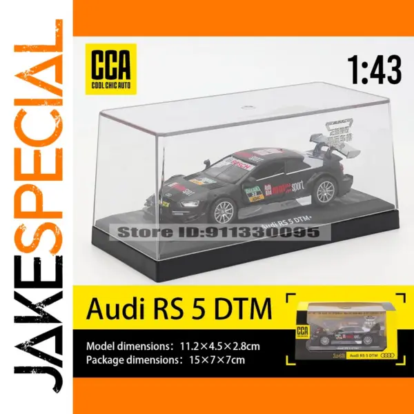 CCA Audi RS 5 DTM Racing Car Model