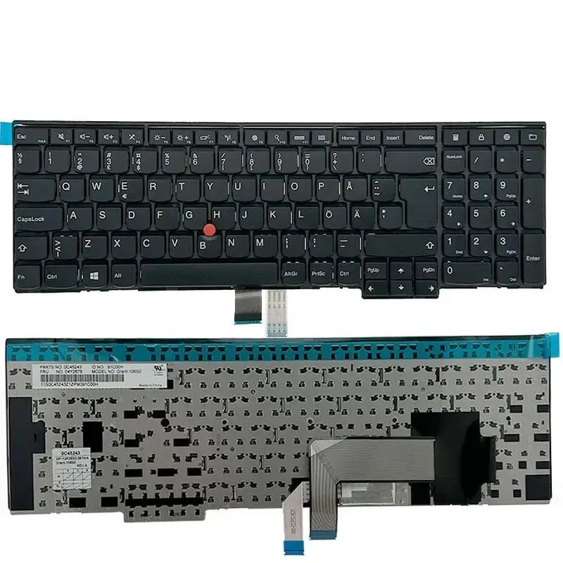 SE Swedish Finnish Keyboard for Lenovo ThinkPad 6 SE Swedish Finnish Keyboard for Lenovo ThinkPad - Image 6