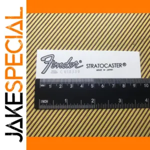 3Pcs Fender Stratocaster Headstock Decal Set
