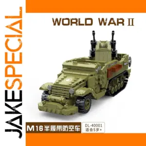 WWII M16 Half-Track Military Model Replica